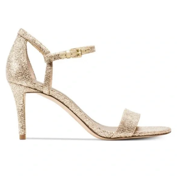 NIB Michael Kors Simone Glitter Sandal Size 5 - Picture 5 of 6